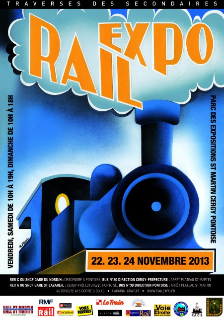 Visuel RAIL EXPO 2013 + bandeau